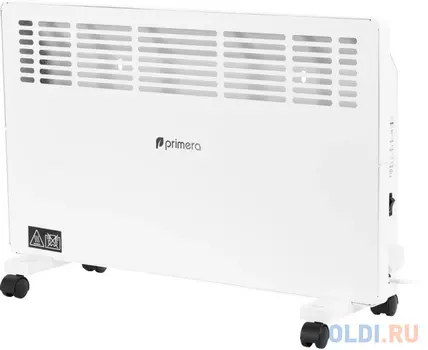 Конвектор PRIMERA Ram PHP-2008-MXR, 2000Вт, с терморегулятором, белый