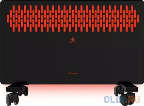 Конвектор Royal Clima Fiori Meccanico REC-FRBR1000M, 1000Вт, с терморегулятором, черный