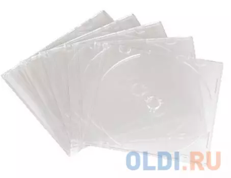 Коробка HAMA для 1 CD прозрачный 25шт H-51165