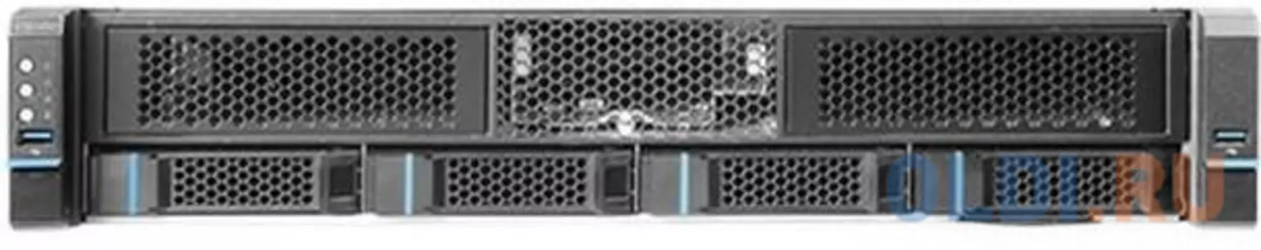 Корпус 2U Chenbro RM23804H02*15672 Без БП чёрный серебристый