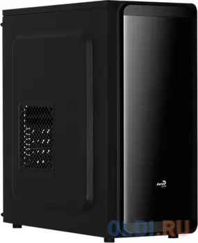 Корпус Aerocool Aerocool Split-A (3xUSB, 2xAudio, 0.5 мм, 120 мм FAN, RGB подсветка, прозрачная стенка-акрил, ATX, без Б