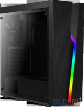 Корпус ATX Aerocool Bolt A-BK-v1 Без БП чёрный