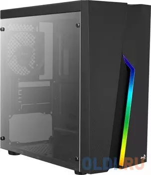 Корпус microATX Aerocool Bolt Mini TG Без БП чёрный ACCS-PV20013.11