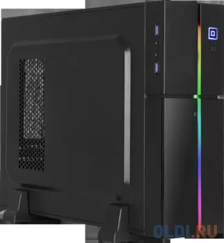 Корпус microATX Aerocool Playa Slim Без БП чёрный