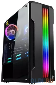 Корпус ATX 1stPlayer R3-A-1R1 Без БП чёрный