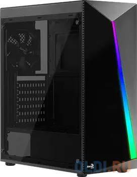 Корпус ATX Aerocool Shard A-BK-v Без БП чёрный