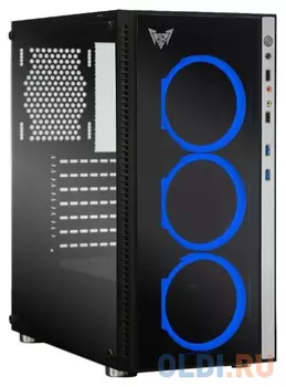 Корпус ATX Crown CMC-GS10B Без БП чёрный