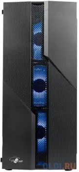 Корпус ATX Eurocase A85 4ARGB черный без БП закаленное стекло USB 3.0