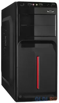Корпус ATX Exegate AB-221 Без БП чёрный EX247933RUS