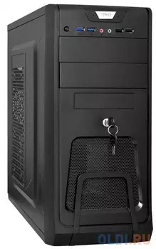 Корпус ATX Exegate CP-603UB Без БП чёрный