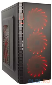 Корпус ATX Exegate EVO-7215 Без БП чёрный EX278416RUS