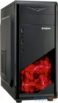 Корпус ATX Exegate EVO-8207 700 Вт чёрный EX281257RUS