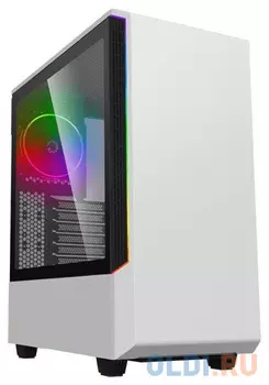 Корпус ATX GameMax T802 Panda Без БП белый