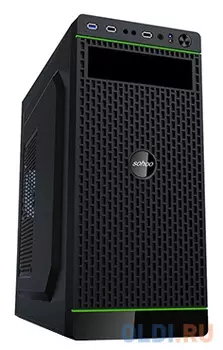 Корпус ATX PowerCool S2007BK 500 Вт чёрный