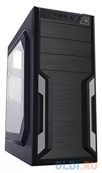 Корпус ATX PowerCool S2008BK 500 Вт чёрный