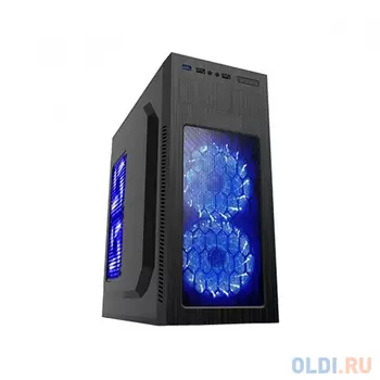 Корпус ATX PowerCool S2011BK 500 Вт чёрный