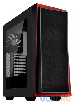 Корпус ATX SilverStone SST-RL06BR-W Без БП чёрный красный SST-RL06BR-W