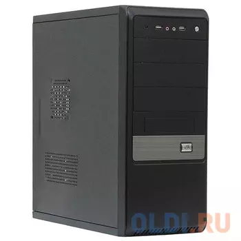 Корпус ATX Super Power Winard 3067 (C) Без БП чёрный серебристый