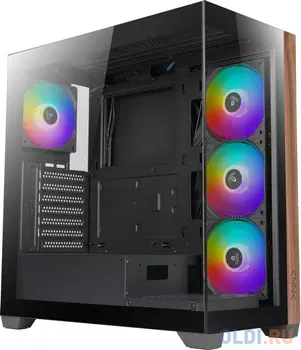 Корпус Azza Neptune черный без БП ATX 5x120mm 2x140mm 2xUSB2.0 1xUSB3.0 audio bott PSU