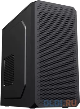Корпус без блока питания/ Foxline FL-707-U32 mATX case, black, w/o PSU, w/2xUSB3.0, w/o FAN