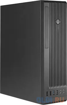 Корпус Chieftec UNI BE-10B-300 черный 300W mATX 2x80mm 2x120mm 2xUSB2.0 2xUSB3.0 audio bott PSU