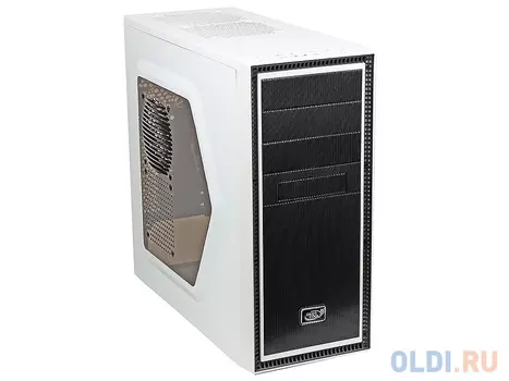 Корпус Deepcool TESSERACT SW White , ATX, без БП, окно, 1x USB 3.0, 1x USB 2.0, 1x 12cm LED fan.