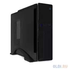 Корпус Desktop CM 1907-3 black ITX (БП CM-PS300, Micro ATX,Mini-ITX, отсеки 5,25*1, 3,5*1; 2,5*1,3,5/2,5*1; 1*USB 3.0+1*USB2.0; картридер; встроенный кулер 80мм; размер 420*100*300мм)