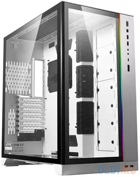 Корпус E-ATX Lian Li PC-O11 Dynamic Без БП чёрный белый