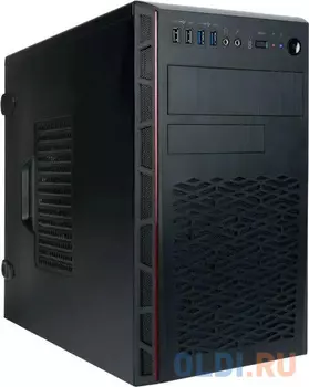 Корпус Inwin EMR065BL черный без БП mATX 2xUSB2.0 2xUSB3.0 audio