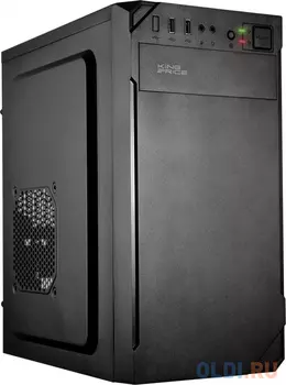 Корпус microATX KingPrice KPCC-MN209 Без БП черный