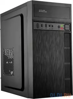 Корпус microATX KingPrice KPCC-MN210 Без БП черный
