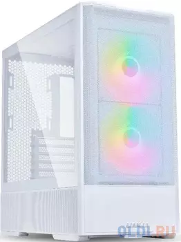 Корпус Lian-Li Lancool 207 белый без БП ATX 4x120mm 2x140mm 2xUSB3.0 audio bott PSU
