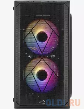 Корпус microATX Aerocool Cs-107-A-BK-v2 Без БП чёрный