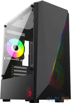 Корпус microATX BLOODY BD-CC102F Без БП черный