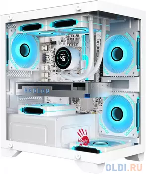 Корпус microATX BLOODY BD-CC103 Без БП белый