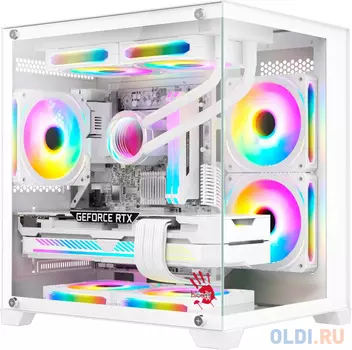 Корпус microATX BLOODY BD-CC105 Без БП белый