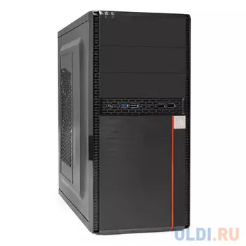 Корпус microATX Exegate BA-204U Без БП чёрный