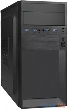 Корпус microATX Exegate BAA-105U4-01 Без БП чёрный