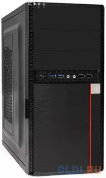 Корпус microATX Exegate MA-371X 600 Вт чёрный