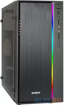 Корпус microATX Exegate mEVO-9301 700 Вт чёрный