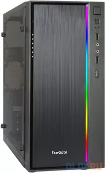 Корпус microATX Exegate mEVO-9301-NPX600 600 Вт чёрный
