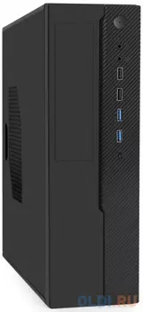 Корпус microATX Exegate MI-641-01 Без БП черный