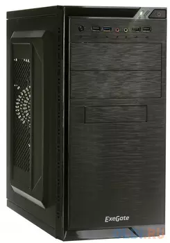Корпус microATX Exegate QA-412U 450 Вт чёрный EX272747RUS