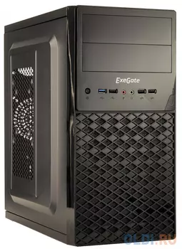 Корпус microATX Exegate QA-413U 500 Вт чёрный EX278428RUS