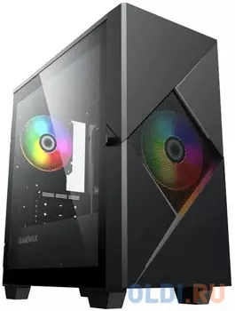 Корпус microATX GameMax Cyclops BG Без БП чёрный