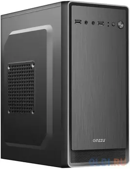 Корпус microATX GINZZU В180 400 Вт чёрный