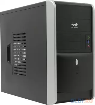 Корпус microATX InWin EMR007U3 500 Вт чёрный серебристый