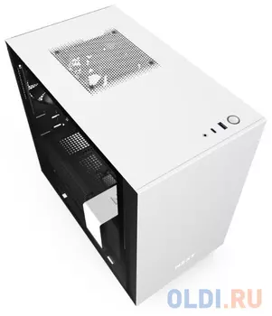 Корпус mini-ITX NZXT H210 Без БП белый чёрный CA-H210B-W1