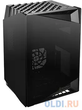 Корпус mini-ITX SilverStone SST-LD03B Без БП чёрный