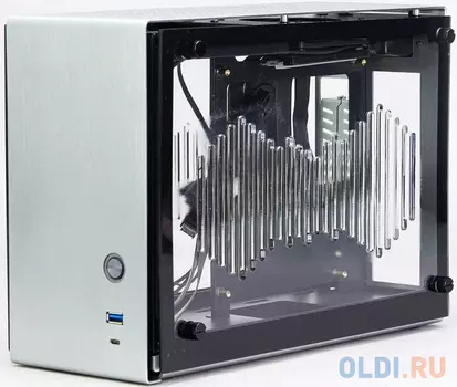 Корпус mini-ITX Zalman M2 Mini Silver Без БП серебристый